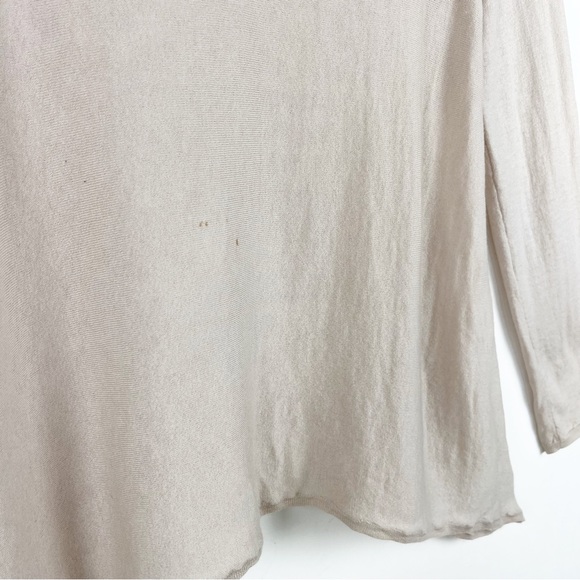 Alice + Olivia Base Wool Cashmere Blend Draped Cowl Neck Sweater Top - Picture 6 of 6